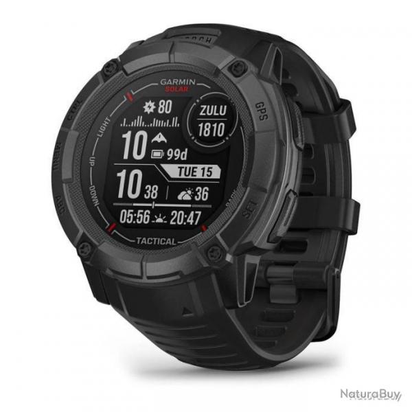 Montre connecte INSTINCT 2X SOLAR TACTICAL Garmin Noir