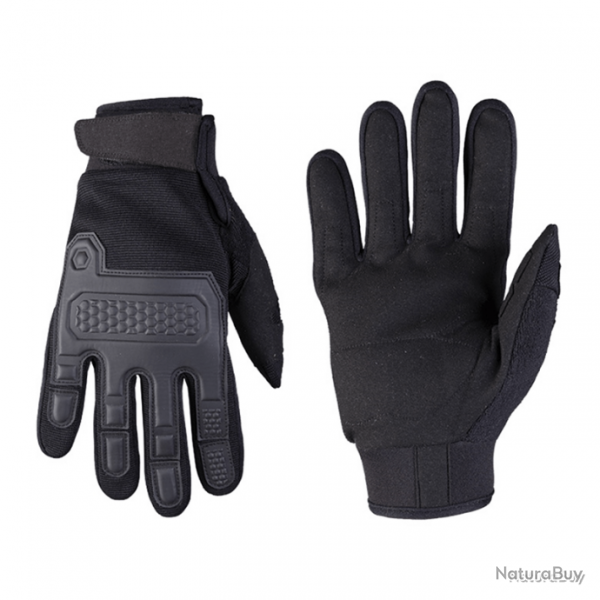 Gants tactiques WARRIOR Mil-Tec Noir S