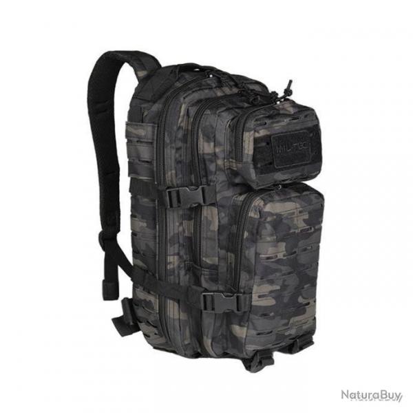 Sac  dos US ASSAULT LASER CUT 20L Mil-Tec Camo sombre 20 L