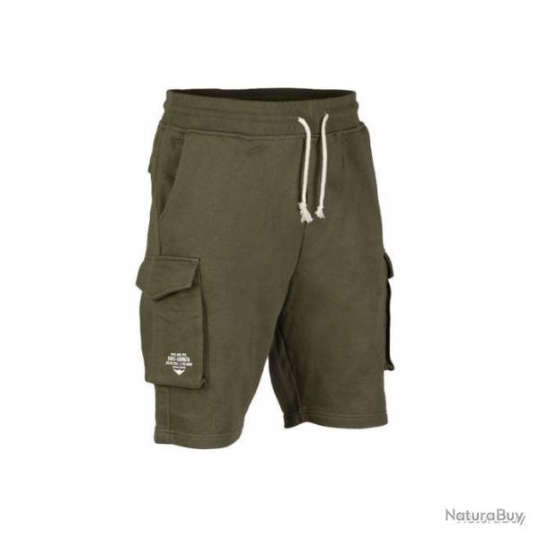 Short JOGGING US COTON Mil Tec Vert Olive