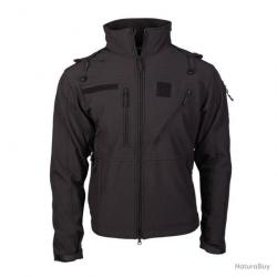 Veste softshell SCU14 Mil Tec Noir