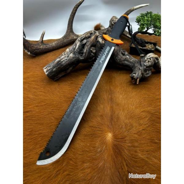 Machette FISKARS PROFESSIONNEL noir Scie 60 cm