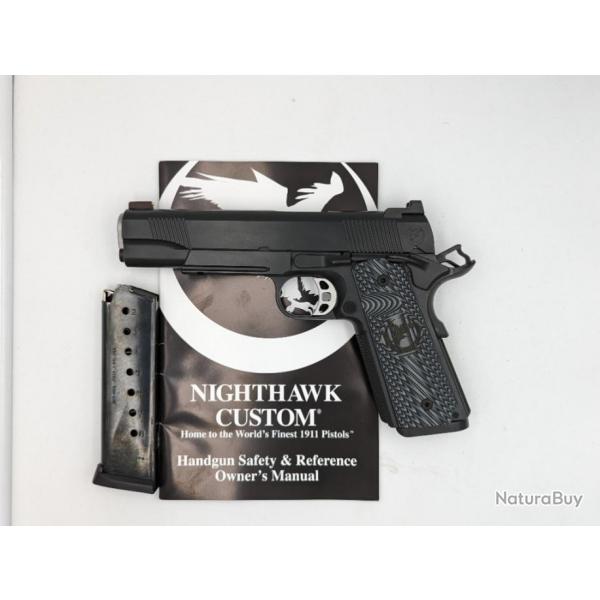 PISTOLET NIGHTHAWK CUSTOM 1911 GRP 45 ACP