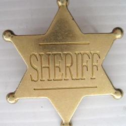 BROCHE ETOILE SHERIFF PM - USA POLICE - Ref.06