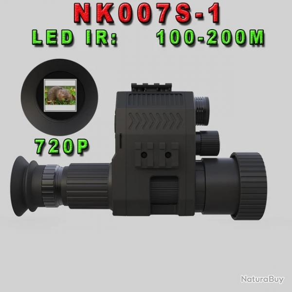 Monoculaire de Vision Nocturne Numrique de Chasse HD1080P Laser StatiqueNK007S LED IR