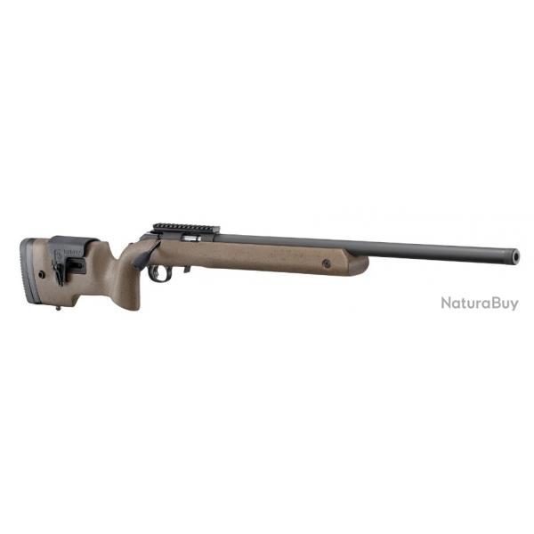 Carabine RUGER AMERICAN RIMFIRE LONG RANGE TARGET .22LR 10CPS 56CM FILETE 1/2x28