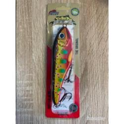 POISSON NAGEUR BUSTER JERK 15CMS 75G FIRE TROUT