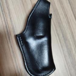 Holster cuir noir Bucheimer Defender pour droitier