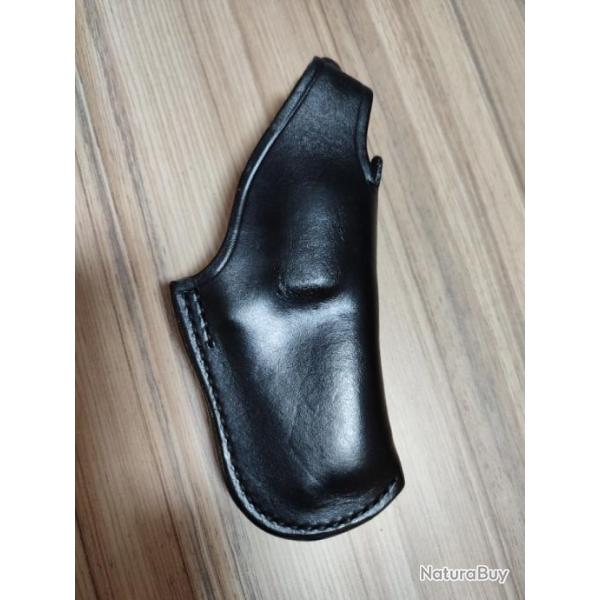 Holster cuir noir Bucheimer Defender pour droitier