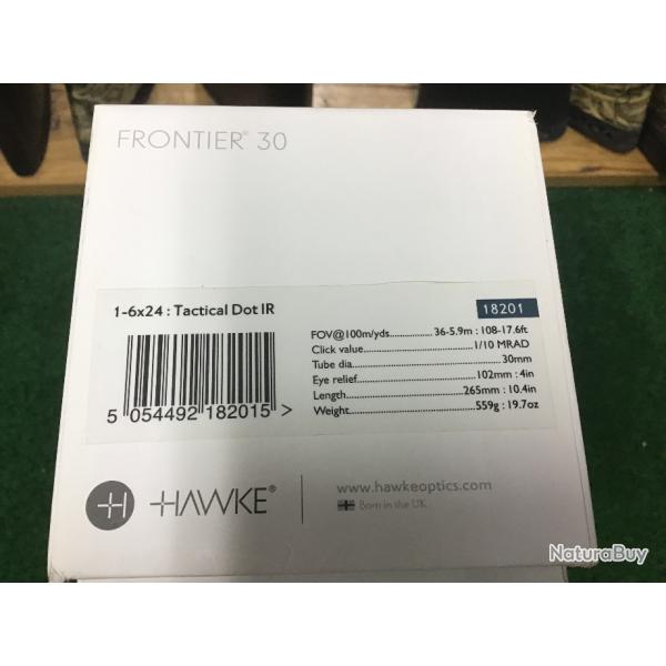 Hawke Frontier 30 1-6x24 Tactical dot IR