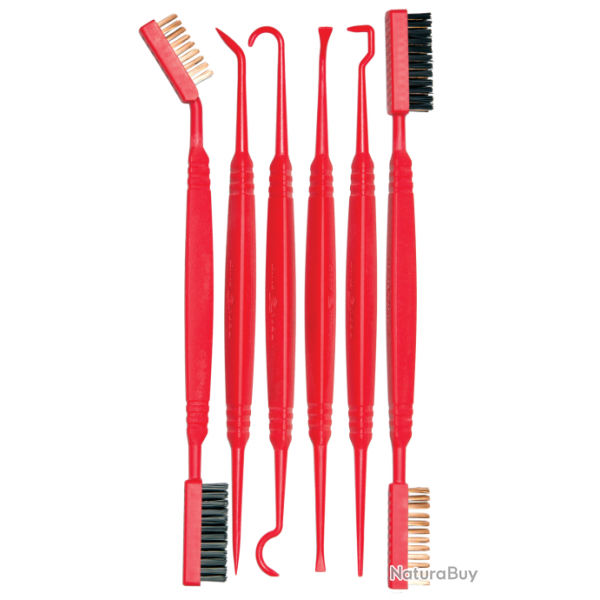 SET DE NETTOYAGE PICS ET BROSSES ACCU-GRIP - REAL AVID