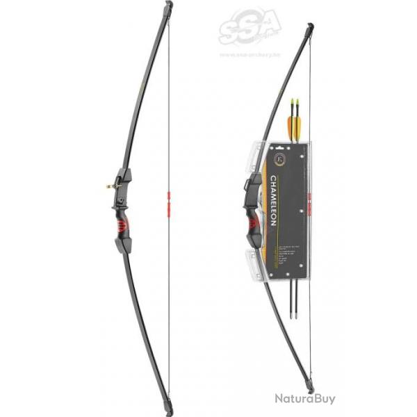 CHAMELEON RECURVE 48" AMBIDEX 15LBS BLACK EK - POELANG