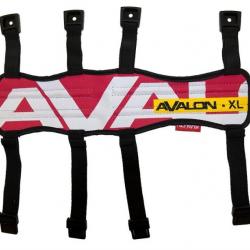 AVALON BRACELET LONG XL 32,5CM POLYESTER ROUGE