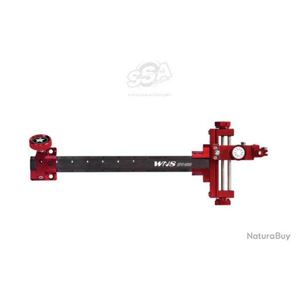 WNS VISEUR SPC-300 MICRO ADJUST 10/32 CARBON ROUGE Droitier