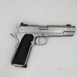 PISTOLET NIGHTHAWK CUSTOM FIRE HAWK  INOX 4,25 POUCES + COMPENSATEUR 45 ACP