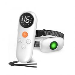 Collier Électrique pour Chiens Anti-Aboiement IPX7 Étanche Rechargeable