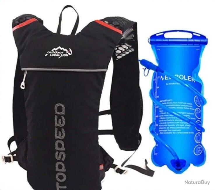 Sac à Dos Hydratation MIKAMEE 16L - Vessie 2L Isolée, Léger, Idéal Randonnée, Vélo, Sports Outdoor