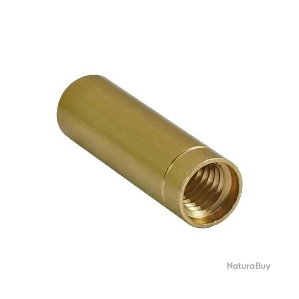 ADAPTATEUR EN LAITON POUR TIGE DE NETTOYAGE RIFLE VERS SHOTGUN - 1/8" / M5 x 0,8.