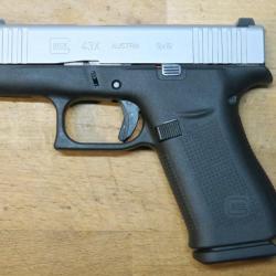 Pistolet Glock 43X Silver cal 9x19 OCCASION