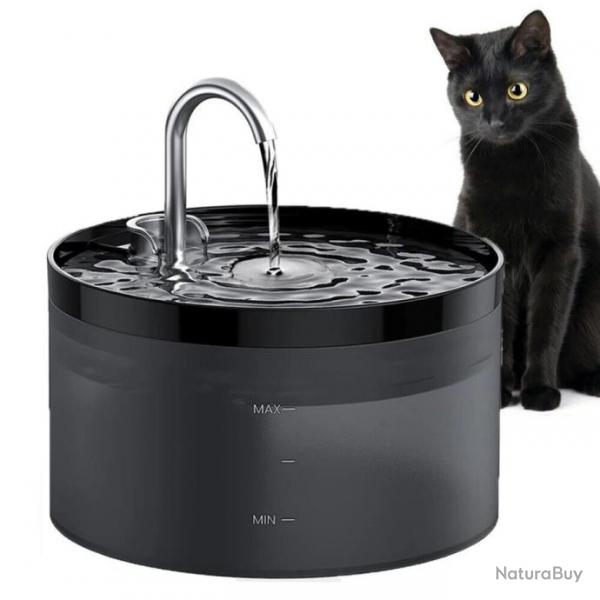 Fontaine  Eau Automatique pour Animaux Chats Chiens Filtre Capteur Pompe