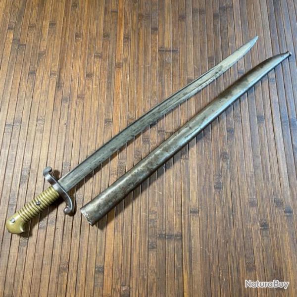 SABRE BAONNETTE 1842 AVEC FOURREAU