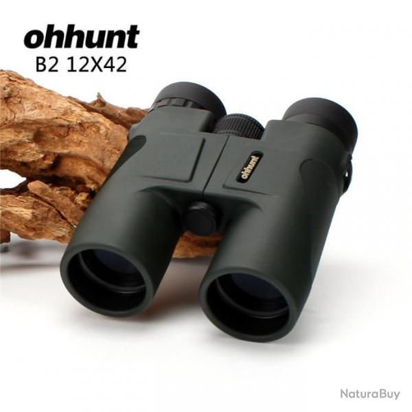 OHHUNT Jumelles 12x42