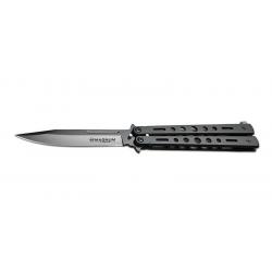 Couteau papillon Boker magnum Balisong All Black