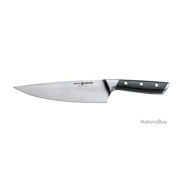 Couteau de chef Boker Cuisine Forge - Chef lame 200 mm