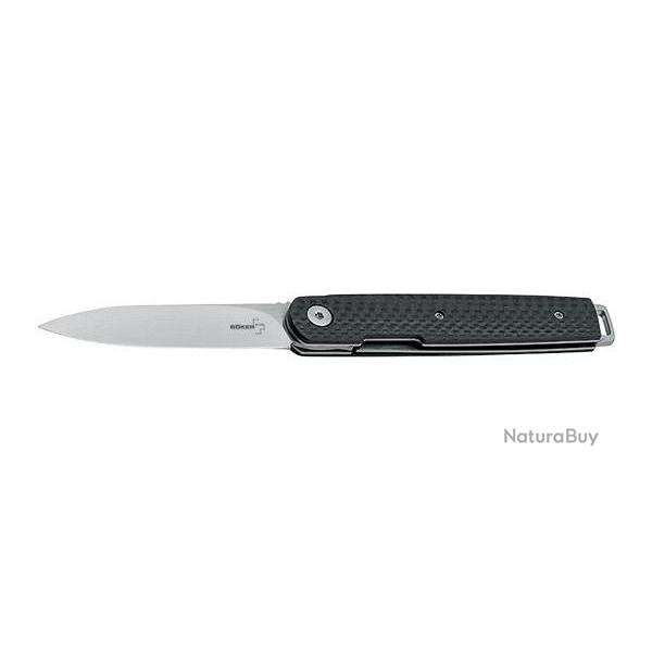 Couteau pliant Boker Plus LRF Carbone