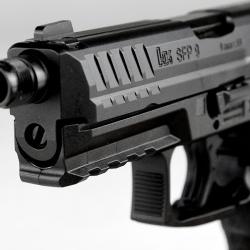 Pistolet HECKLER & KOCH SFP9 SD Calibre 9 mm Para (Canon fileté)