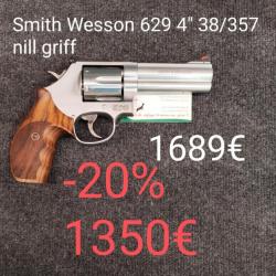 Smith & Wesson 629 4" 38/357 poignée nill Griff neuf 1 seul en stock