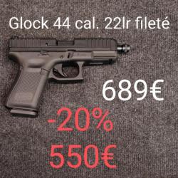 Glock 44 cal.22 LR fileté neuf 1 seul en stock
