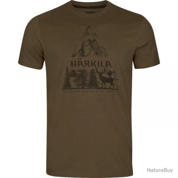 T-SHIRT HARKILA NATURE L/S WILLOW GREEN TAILLE M NEUF