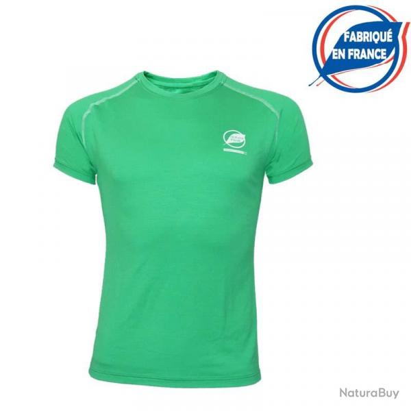 Tee Shirt Ecrin M Vert