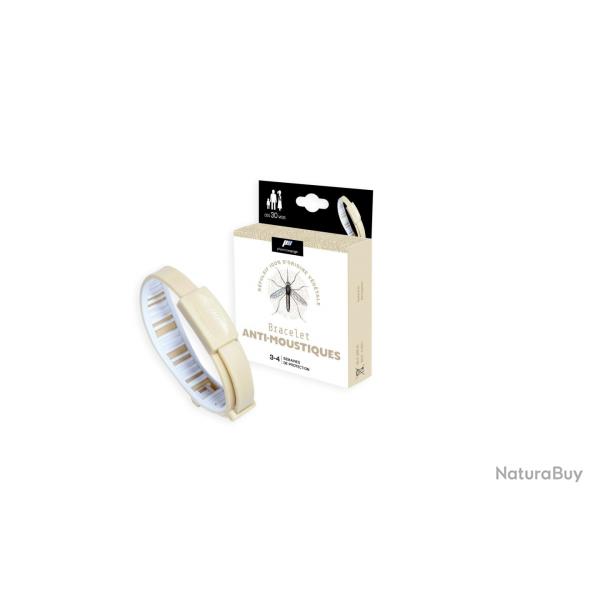 Bracelets anti-moustiques Pharmavoyage Beige