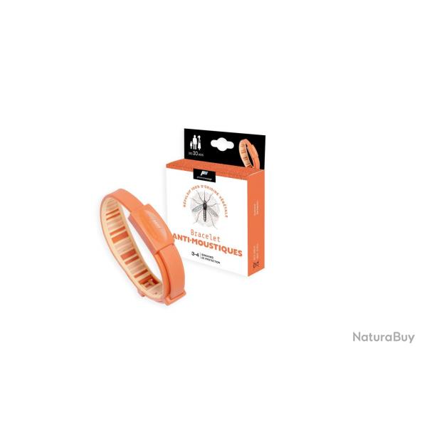 Bracelets anti-moustiques Pharmavoyage Orange
