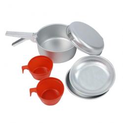 2 Pers Alu Cookset