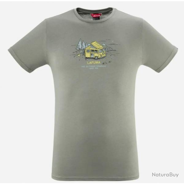 ADVENTURE TEE M Gris