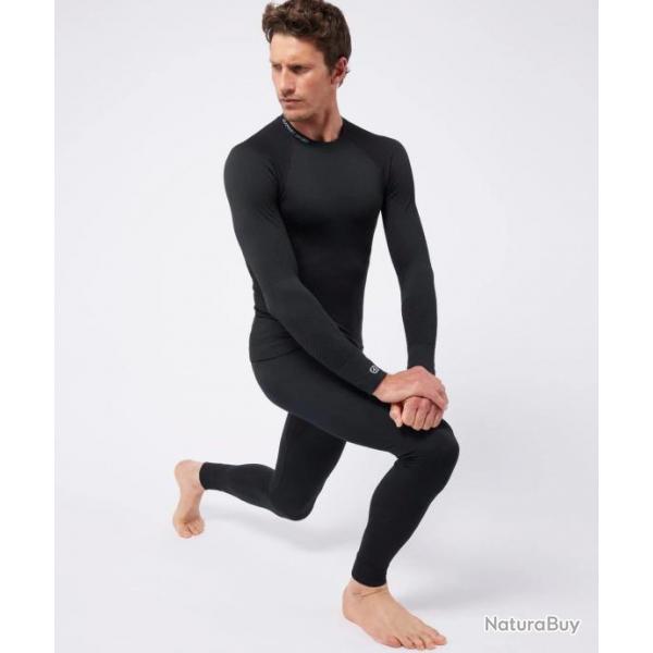 Sous Vtement Thermique Chaud "Energy 3 Thermolactyl" - Damart Sport Noir S/M