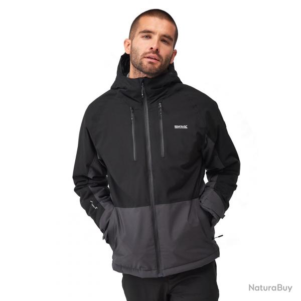 Veste Chaude Impermable Highton Stretch Padded jkt III Regatta Noir