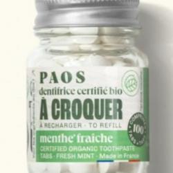 Paos "Dentifrice à Croquer BIO"