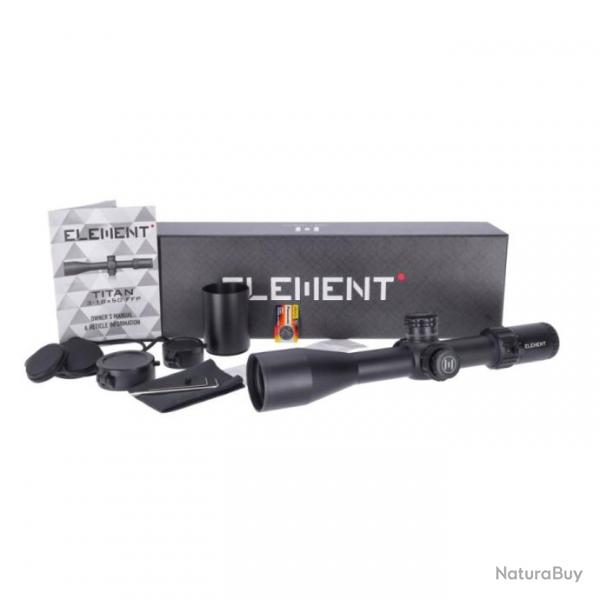 LUNETTE ELEMENT OPTICS TITAN 3-18X50 FFP APR2-MRAD