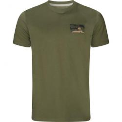 T-SHIRT HARKILA CORE BROWN GRANITE TAILLE L NEUF
