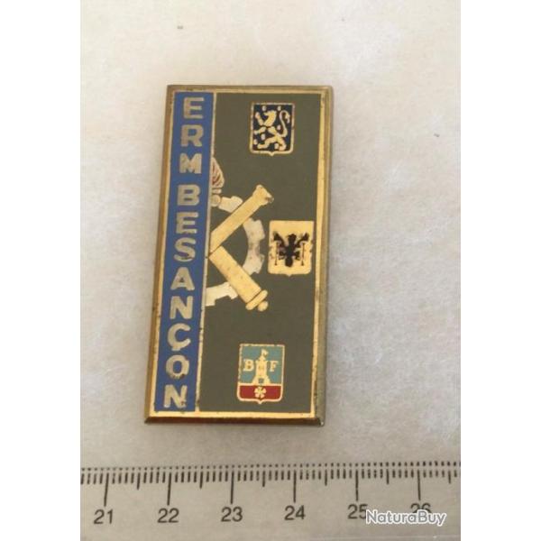 FRANCE MATRIEL Insigne E.R.M, Ets Rgional du Matriel BESANON