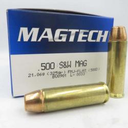 MAGTECH 500 SW MAG 325GR FMJ-FLAT X20