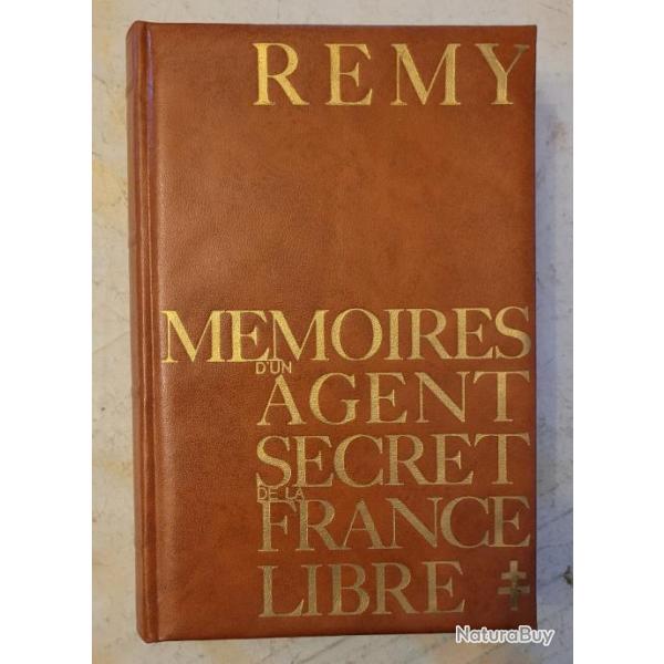 MILITARIA - Mmoires d'un Agent Secret de la France Libre - Rmy (1959)