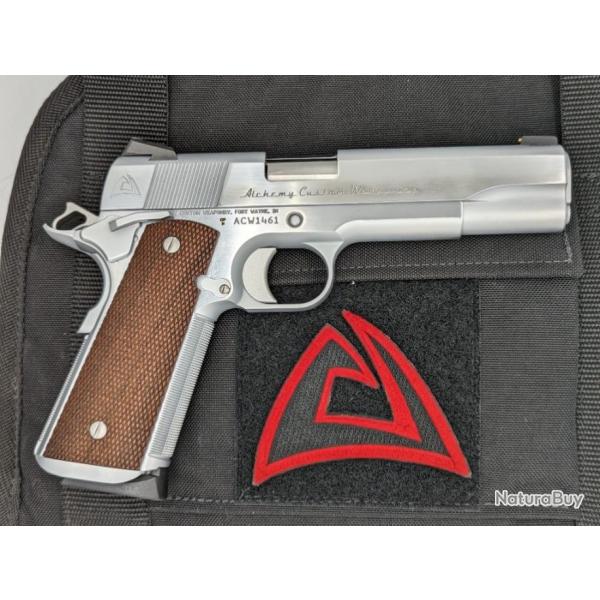 PISTOLET ALCHEMY CUSTOM WEAPONY 1911 PRIME ELITE 5 POUCES INOX 9X19 .