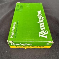 1 boite de 20 cartouches de marque  Remington Cal. 280 Rémington 150Gr