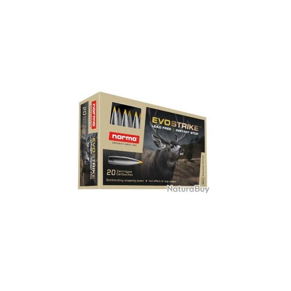 Munitions NORMA cal.308win evostrike 139gr 9g par 20