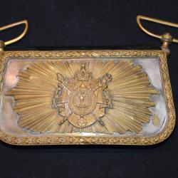 GIBERNE OFFICIER LANCIERS DE LA GARDE IMPERIALE-CAVALERIE SECOND EMPIRE-NAPOLEON III-GUERRE 1870/71